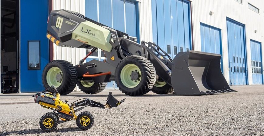 LERNEN SIE DEN VOLVO-PROTOTYP LX03 KENNEN: DIE INTELLIGENTE ZUKUNFT DES BAUENS